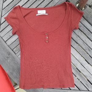 Out from Under ribbed crop top (womens m)